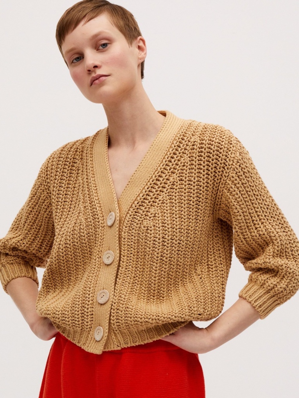 Babaa Cardigan no 18 Mini Clay Pot